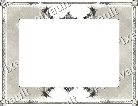 Ornate Dark Metal Frame 512×392