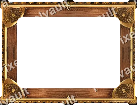 Ornate Dark Metal Frame 512×392