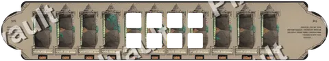 Ornate Hotbar Skill Bar 1024×192