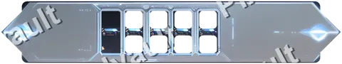 Ornate Hotbar Skill Bar 1024×192