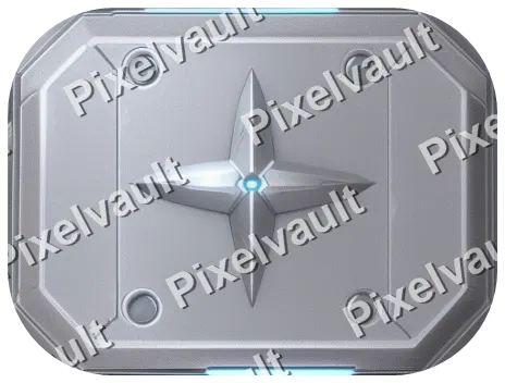 Ornate Metal Button Plate 464×352