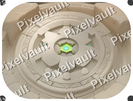 Ornate Metal Button Plate 464×352