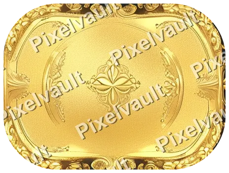 Ornate Metal Button Plate 464×352