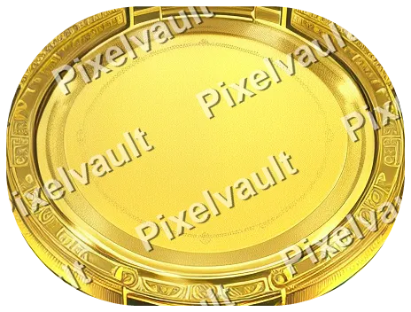 Ornate Metal Button Plate 464×352