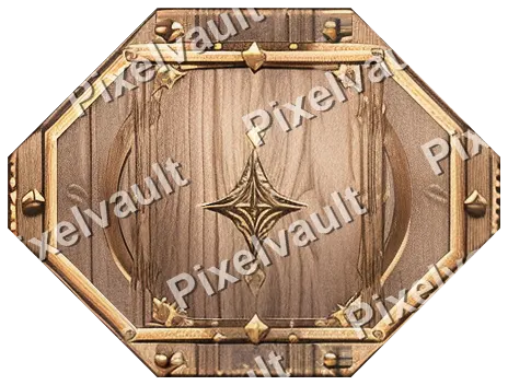 Ornate Metal Button Plate 464×352