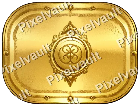 Ornate Metal Button Plate 464×352