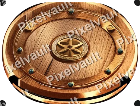 Ornate Metal Button Plate 464×352