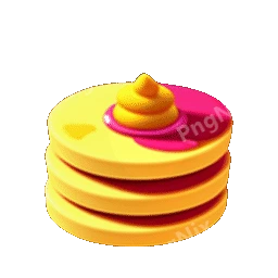 Pancake Stack With Syrup Animated Sticker