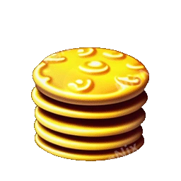 Pancake Stack With Syrup Animated Sticker