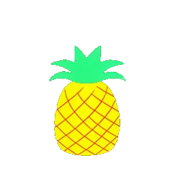 Pineapple Animated Sticker