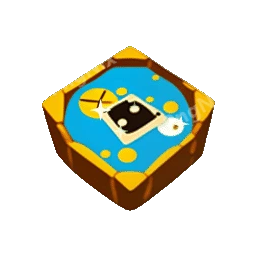 Pirate Treasure Map Animated Sticker