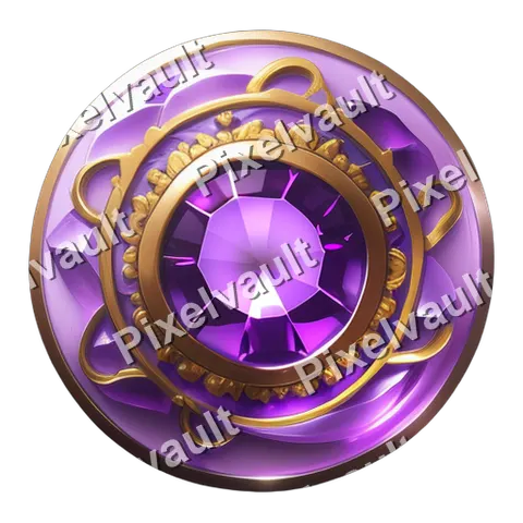 Purple Amethyst Scroll
