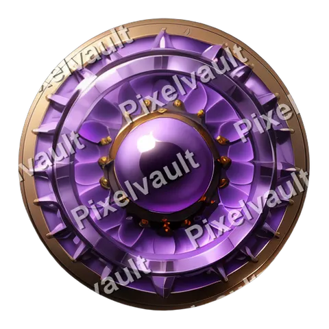 Purple Amethyst Scroll
