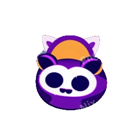 Raccoon With Mask Animated Sticker
