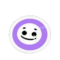 Relieved Calm Face Animated Sticker
