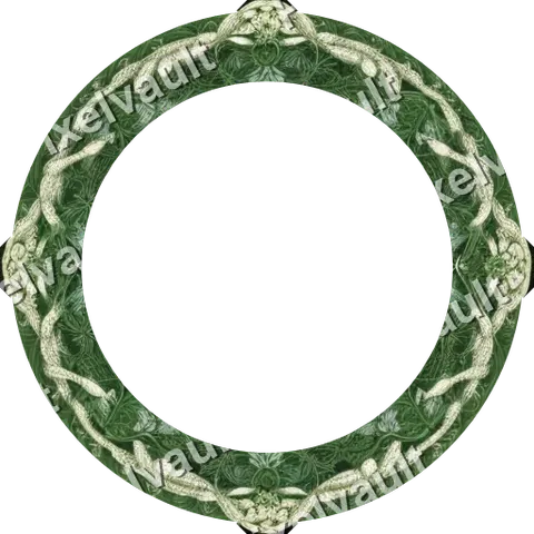 Round Ornate Ring Frame 512×512