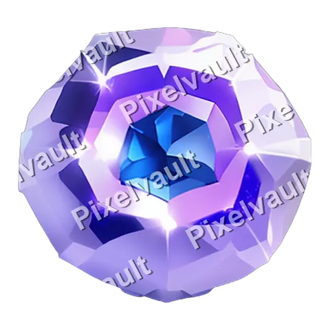 Sapphire Gem Cluster