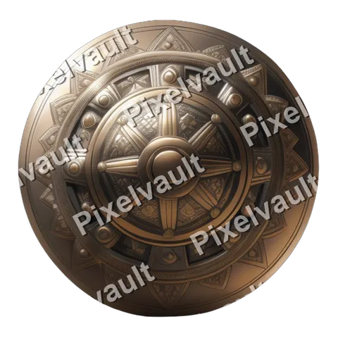 Silvered Bronze Buckle