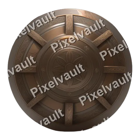 Worn Bronze Scroll Case